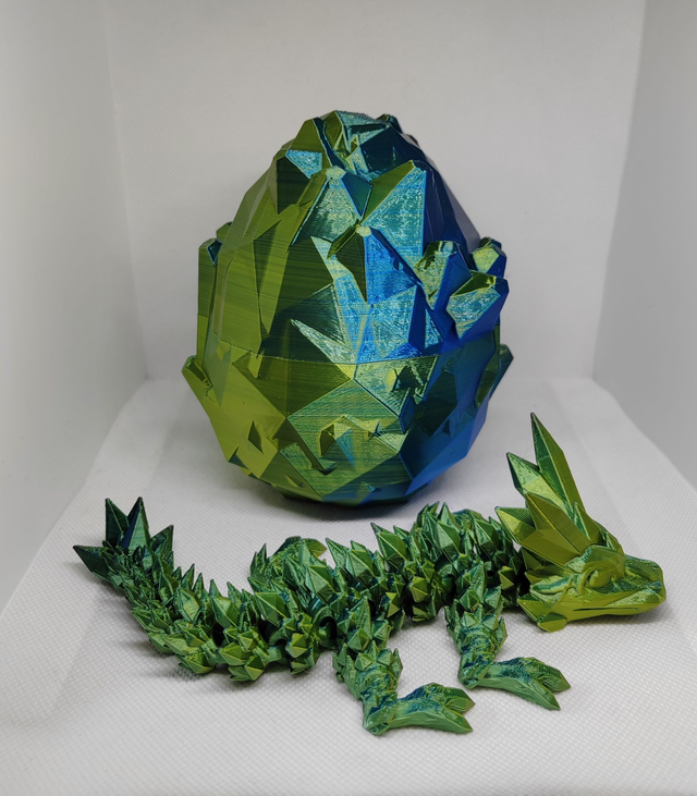 Oeuf de dragon cristal