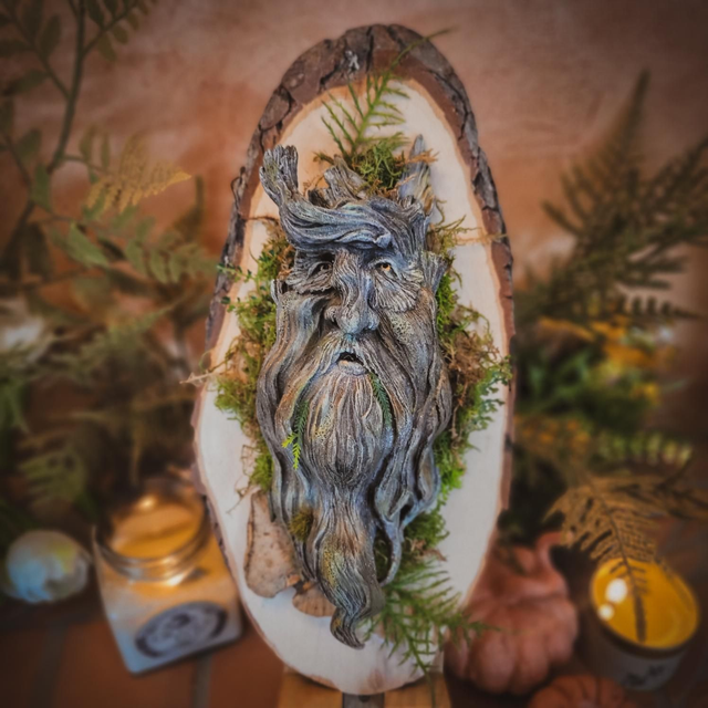 Ent de Printemps - Sculpture fantastique 