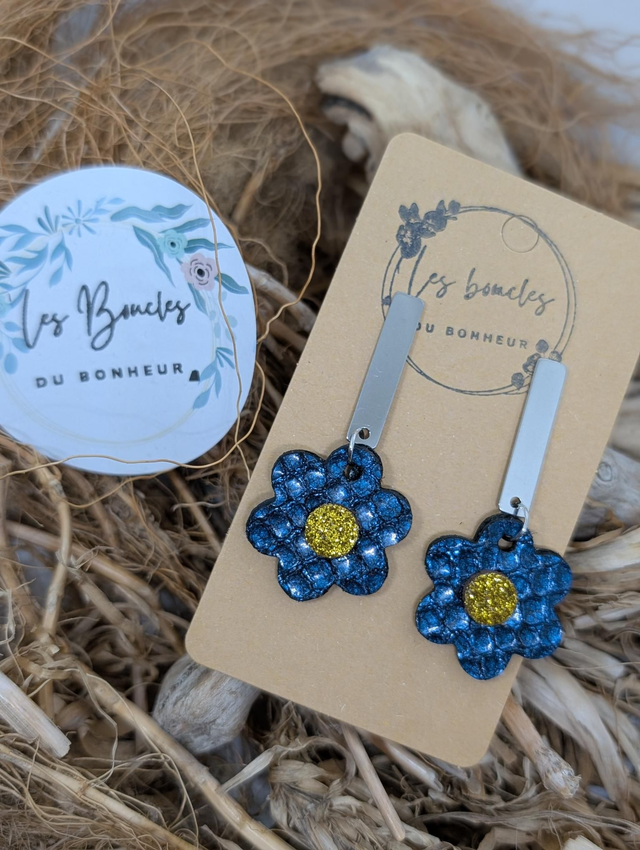 Marguerite m1113 bleu canard 