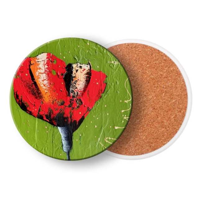 Sottobicchiere Papavero 3