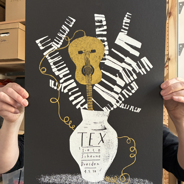 Gigposter "Tex Solo"