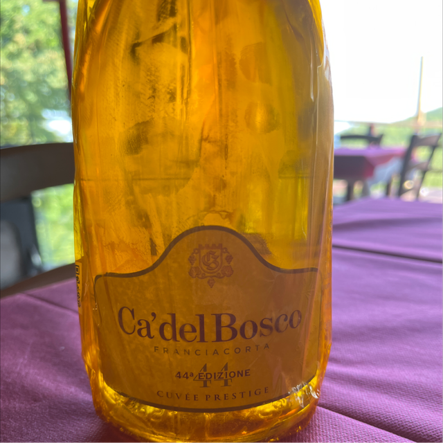 Franciacorta Ca’del bosco Cuvee Prestige