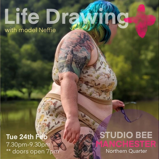 Life Drawing+ Tuesday 24th February 