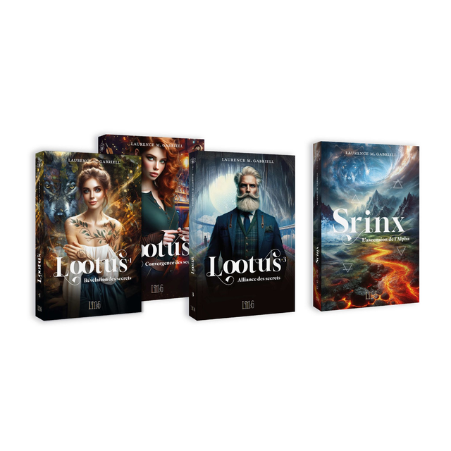 Lot Lootus tomes 1,2,3 + Srinx 