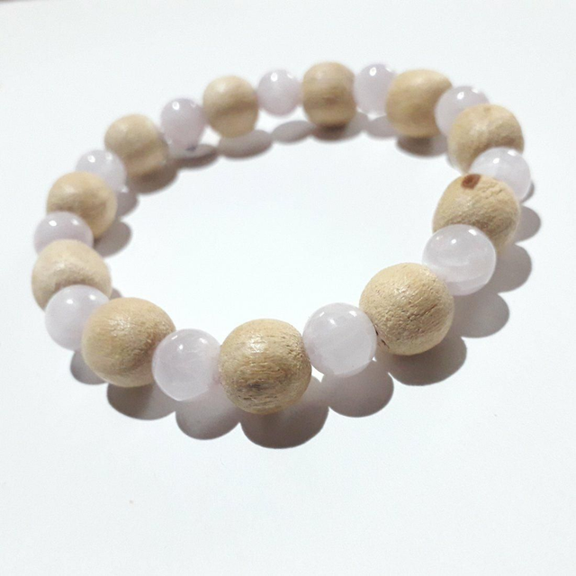 Kunzite Palo Santo Bracelet
