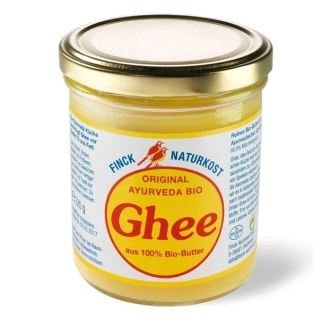 Finck Naturkost Ayurveda Ghee Butterfett, 220g Glas