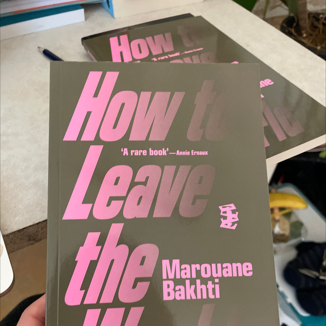 How To Leave The World Marouane Bakhti