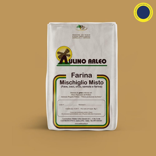 Farina Di Mischiglio (fave, ceci, orzo, semola e farina)