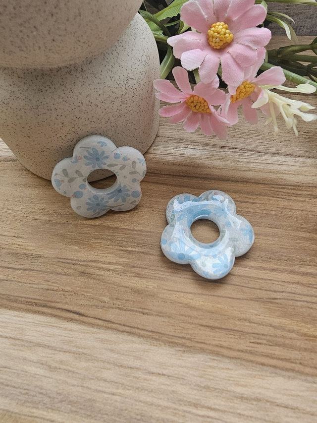 🏵️​FLOWER POP interchangeable Imprimer Fleur bleue🏵️