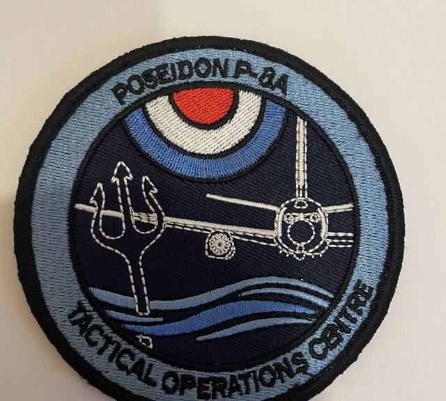 Poseidon P8A Tactical Operations Centre Patch