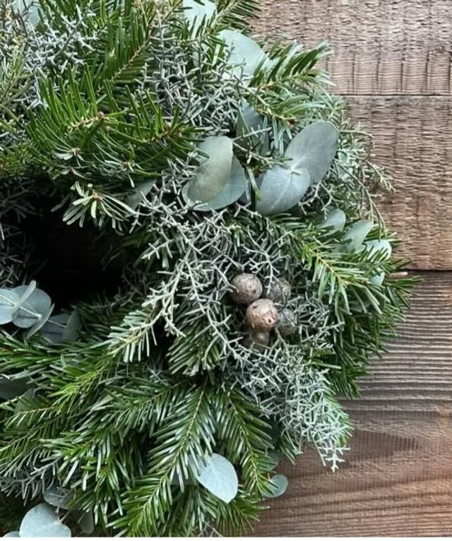 Ghirlanda Invernale Verde