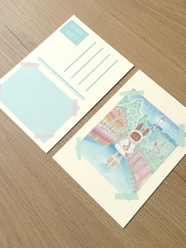 'Cassie' postcard