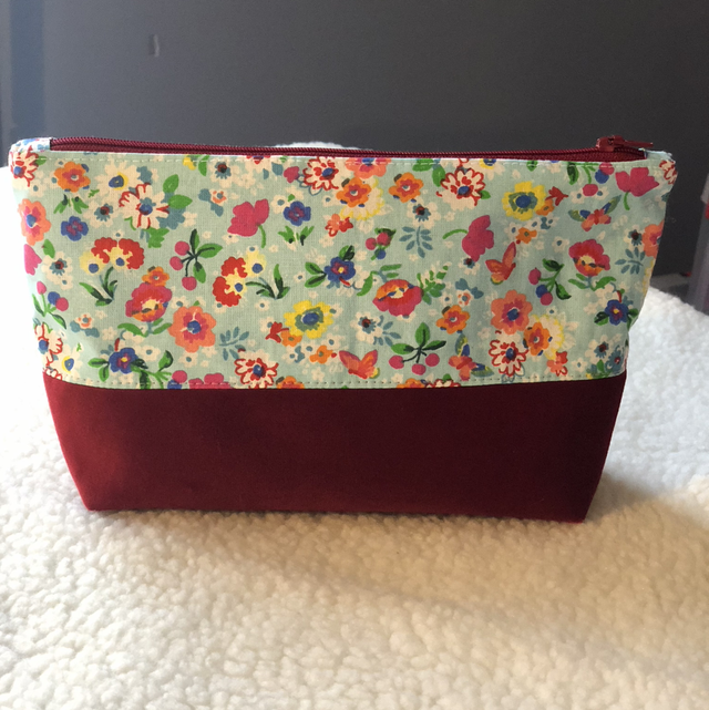Pochette Romantica fleurs