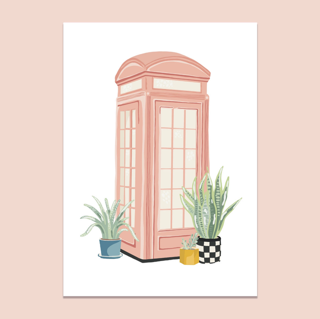 La cabine téléphonique 🌸
