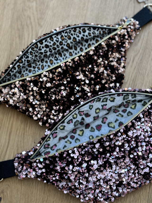 Sac banane femme S sequins ⭐️ SUR-MESURE