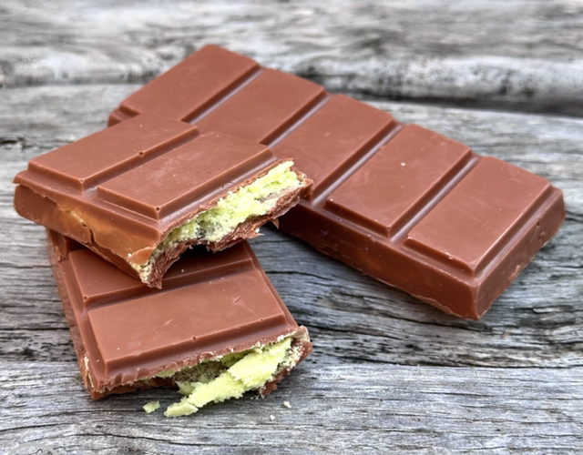 Tablette savon CHOCOLAT-PISTACHE 65g