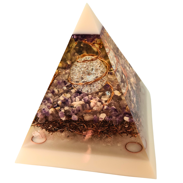 Pyramide „Glaskugel“