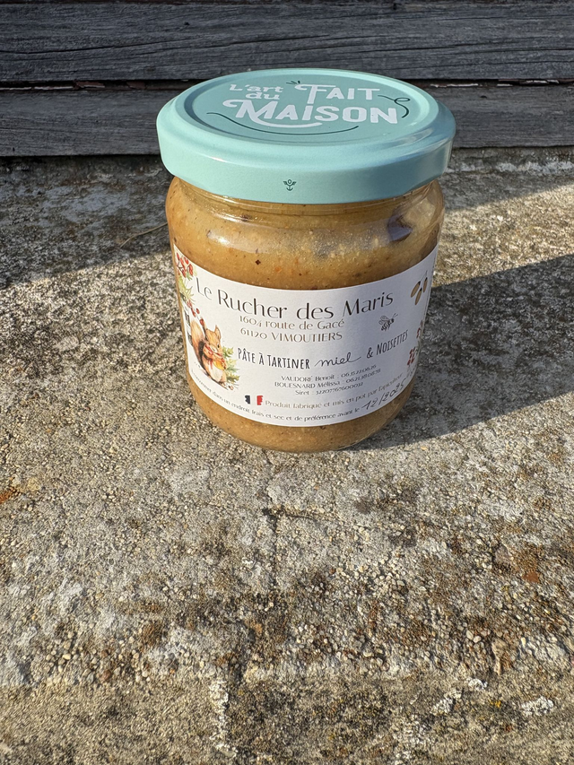 Pâte à tartiner Miel/Noisettes