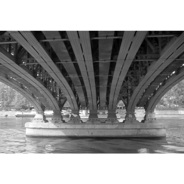 Pile Pont Lyon40cmx50cm limité 15expl Argentique