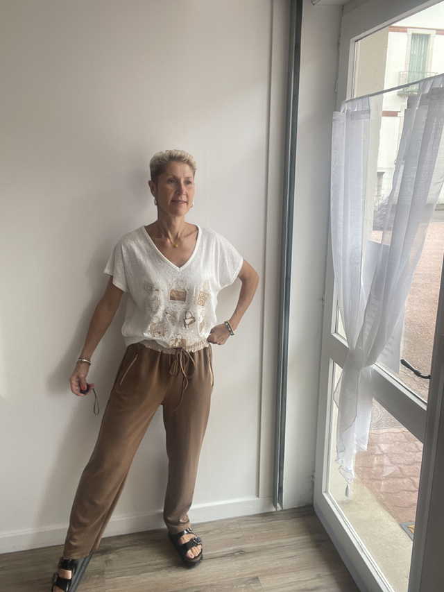 Pantalon camel