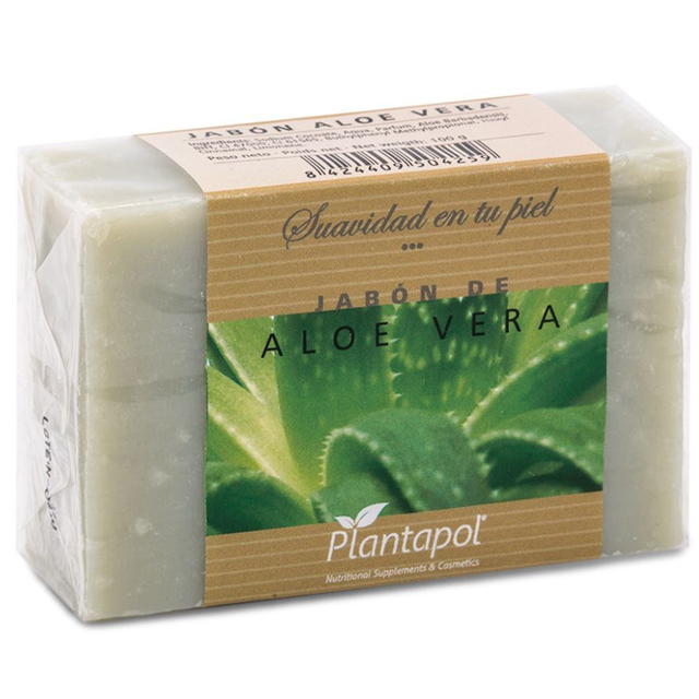 Jabon Natural Aloe 100gr Planta-Pol