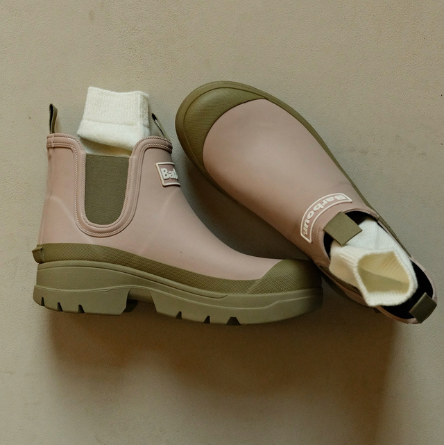 Barbour Wellingtons Gardenia Pink Bleached Olive