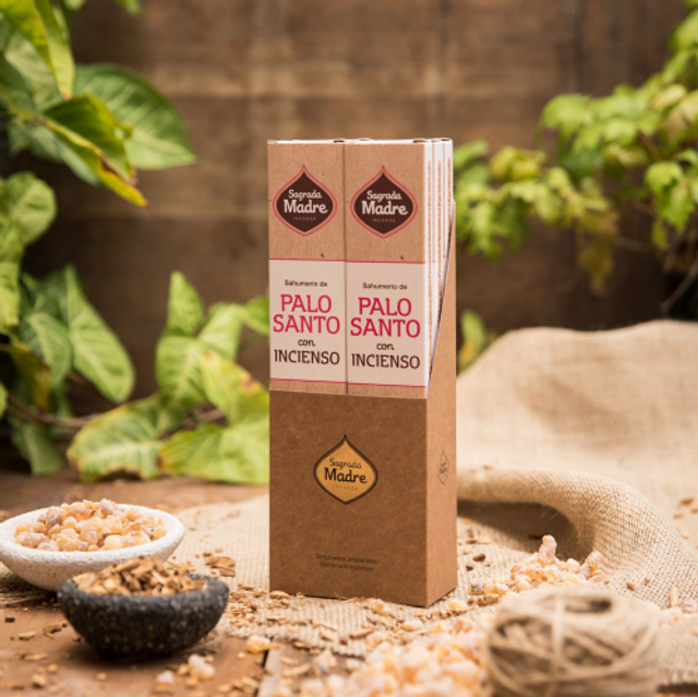 Incienso de Palo Santo con incienso *021