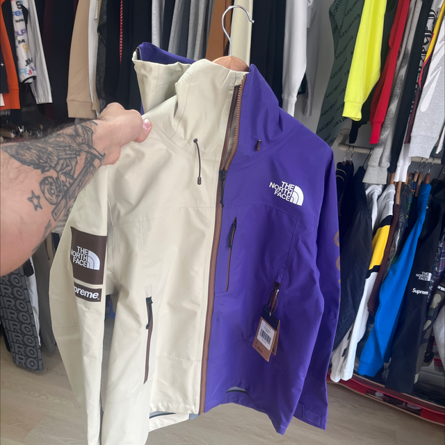 Supreme X TFN Windbreaker Purple White Size S - NEW