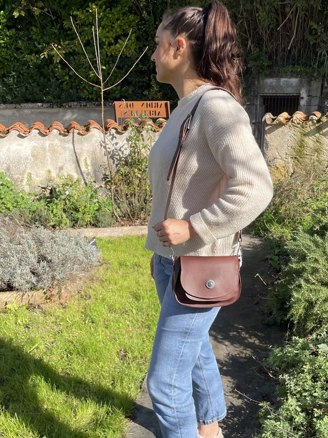 Baroudeuse Cuir Marron