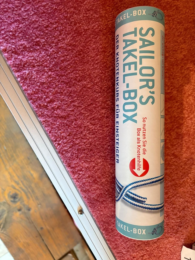 Knotenbox - Mit Anleitung zum Knoten üben