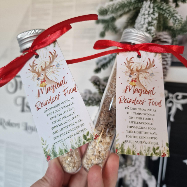 Magical Reindeer food - Not for human consumption 