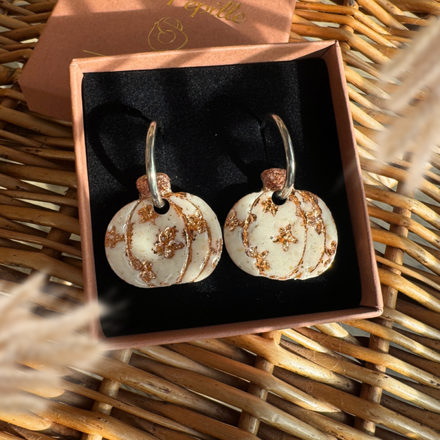 Citrouilles fleuries