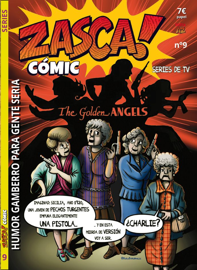 ZASCA CÓMIC Nº9 SERIES DE TV
