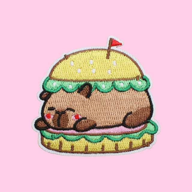 Capybara with Burger