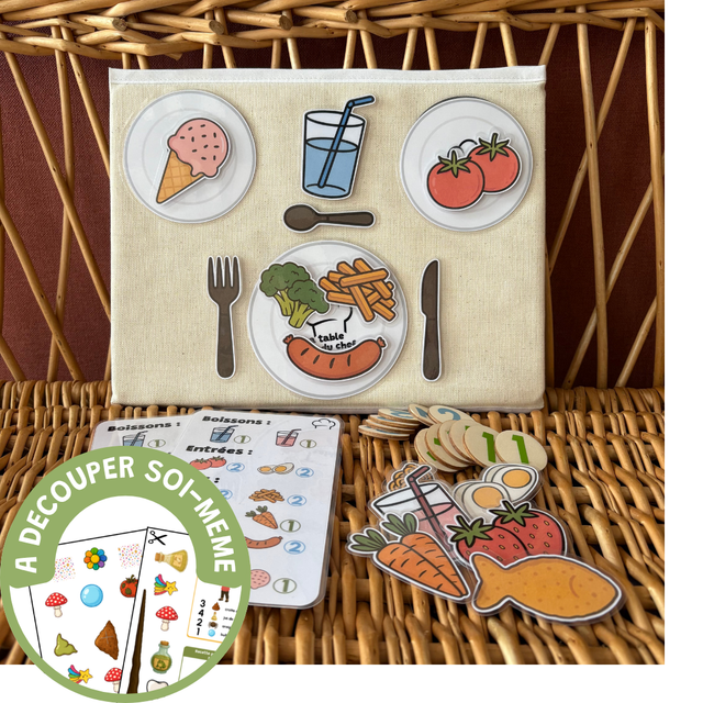 LA TABLE DU CHEF (à préparer)