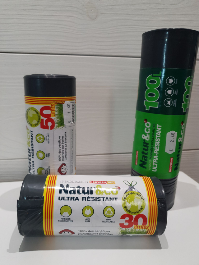 Sacs poubelle Natur'and Co