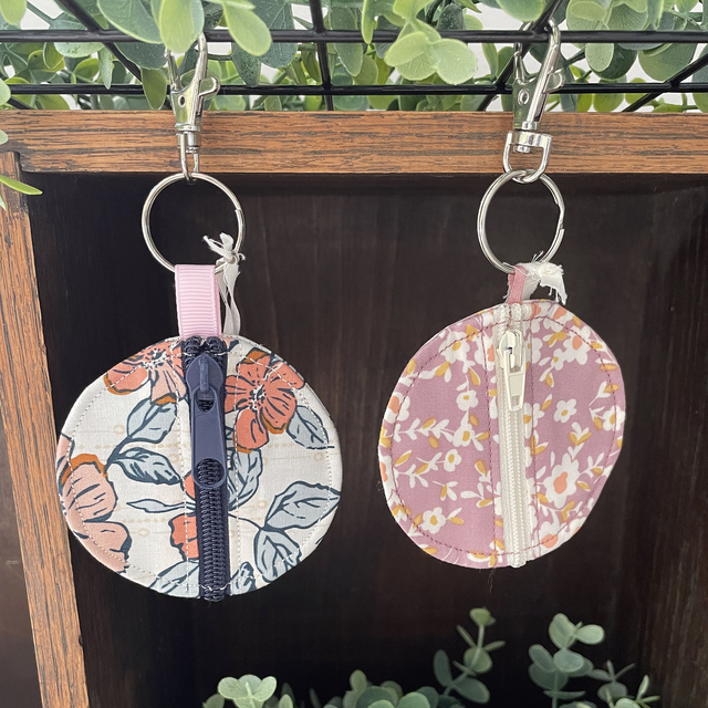 Zipper Pouch Keyring