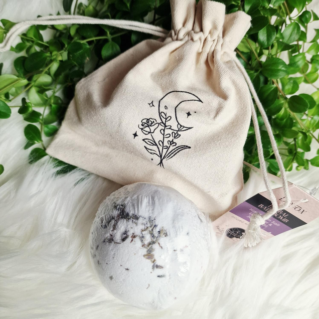 Detox Bath Bomb in Cotton Bag 