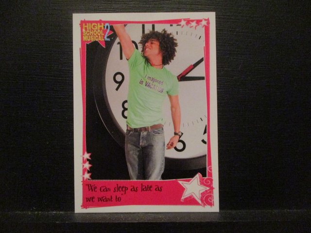 High School Musical 2 Original Trading Card #41