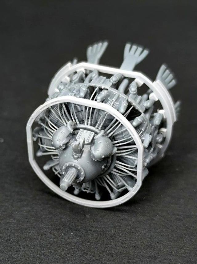 1/48 A/B-26 Invader &amp; Counter Invader engines for ICM