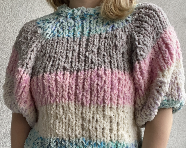 Marshmallow jumper ☁️hand made