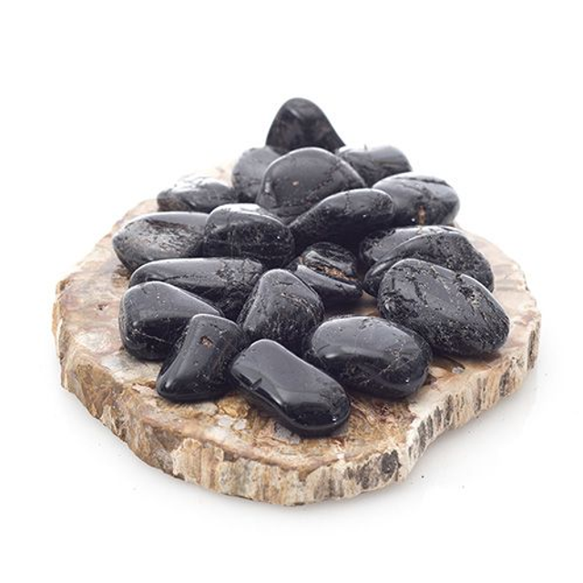 pierre roulée tourmaline noire