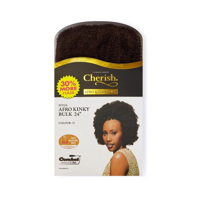 Cherish Bulk - Afro Kinky 24 ( Color: 33 )