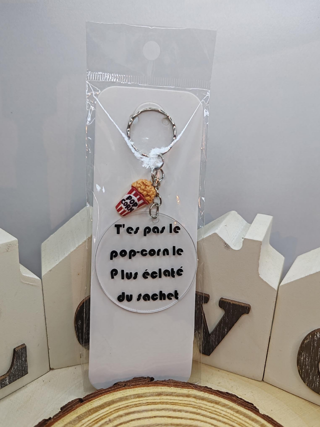 Porte-clé Pop Corn 
