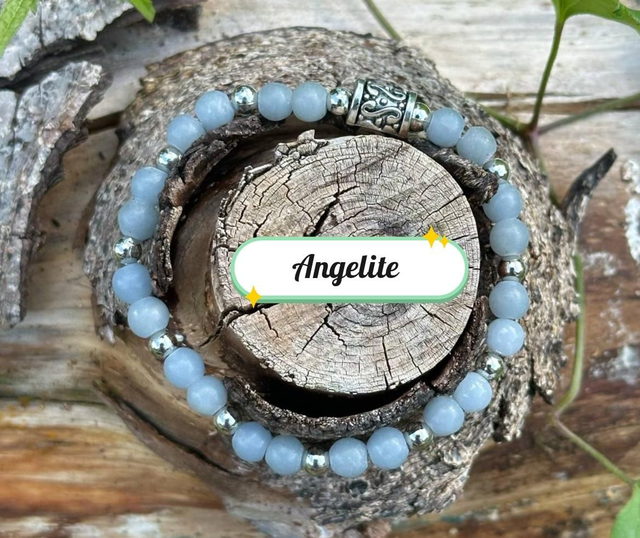 Bracelet d'Angelite