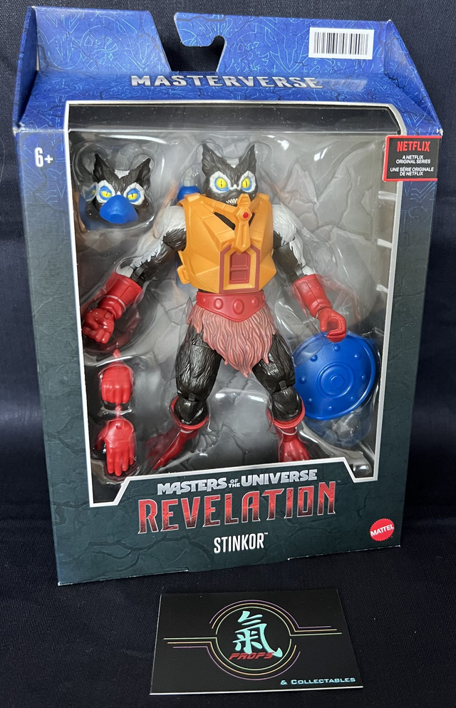 Masters of the Universe Revelation Masterverse Stinkor figure 18cm *NEW*