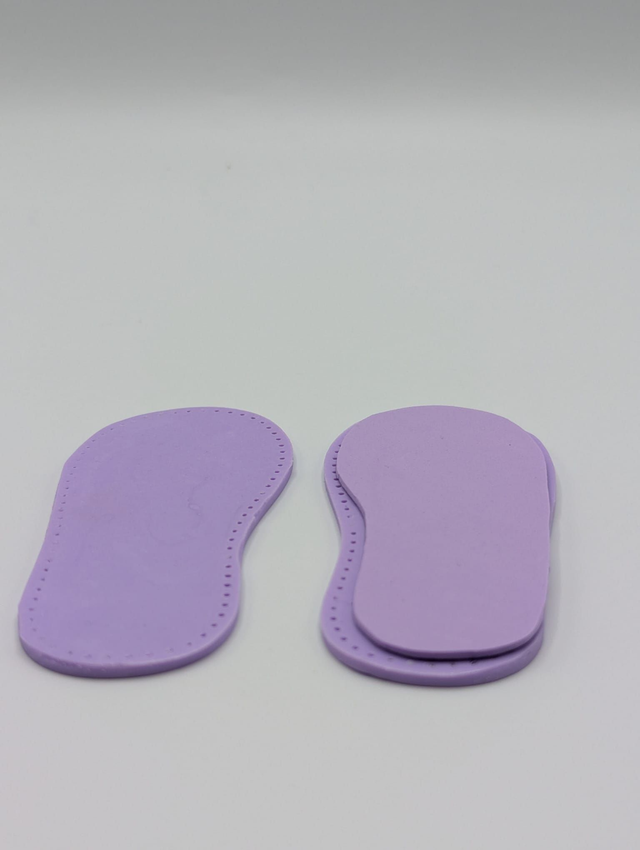 Semelles en plastisol non toxique – Taille 17
