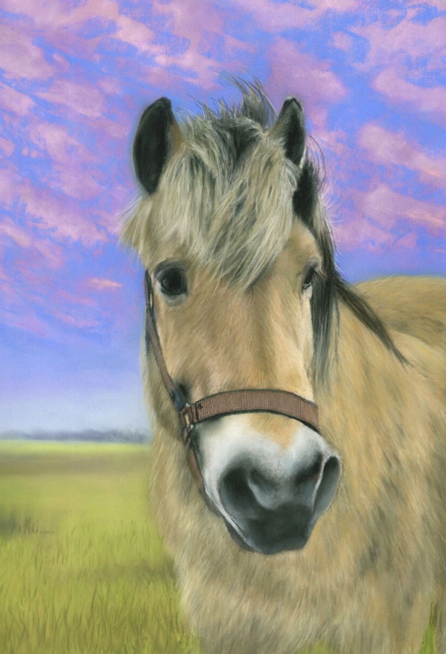 Greeting Card 'UNYCKE' (Olde Manegepeerd)