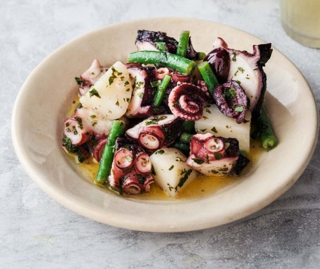 Octopus tapas