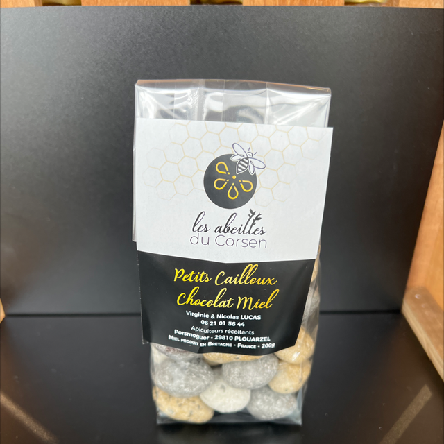 Galets chocolat miel